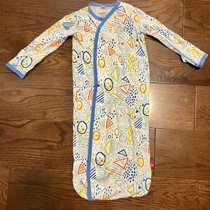 Magnetic Me Blue and Orange Geometric Sleep Sack